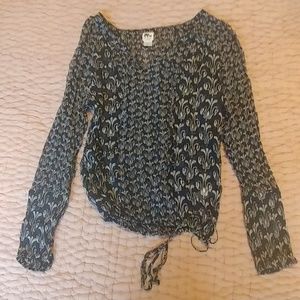 John Robshaw for LUCKY top sz L